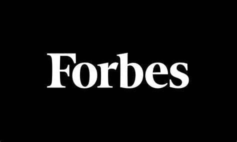 Forbes logo on a black background