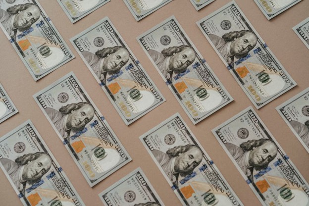 Image of Numerous Hundred Dollar Bills