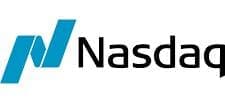A logo of nasdaq is shown.
