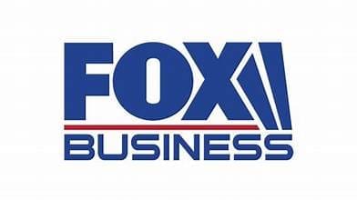 A fox business logo is shown.