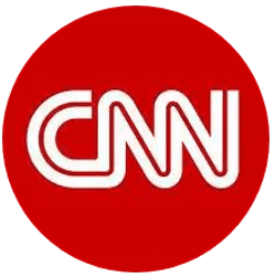 A red circle with the cnn logo in it.